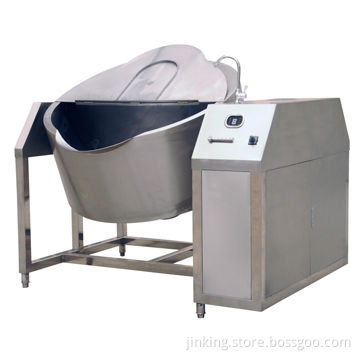 Industrial kitchen appliance with induction cooking